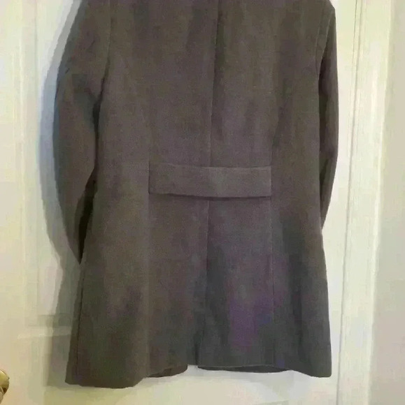 Small Gray Faded glory wool coat, length 28" and P2P length is 19" - Picture 4 of 12